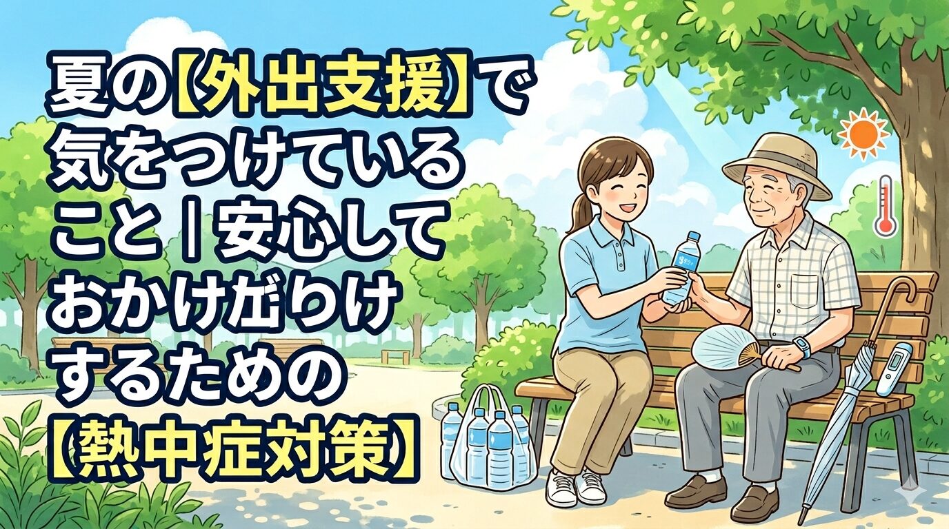 夏の外出支援